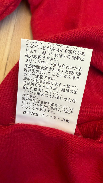 Vintage Kent IN TRADITION 图案 T 恤｜VAN Jacket Inc. 出品｜红色