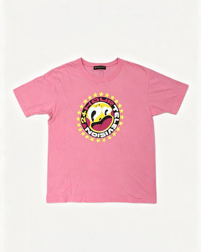 Hattie Stewart x 24HTV 2018 Pink Charity Tee Front View