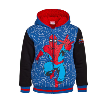 Disney & Marvel Kids Plush Fleece Zip Hoodie
