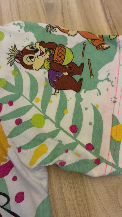 Tokyo Disney Donald's Hot Jungle Summer 2019 All Over Print Tee